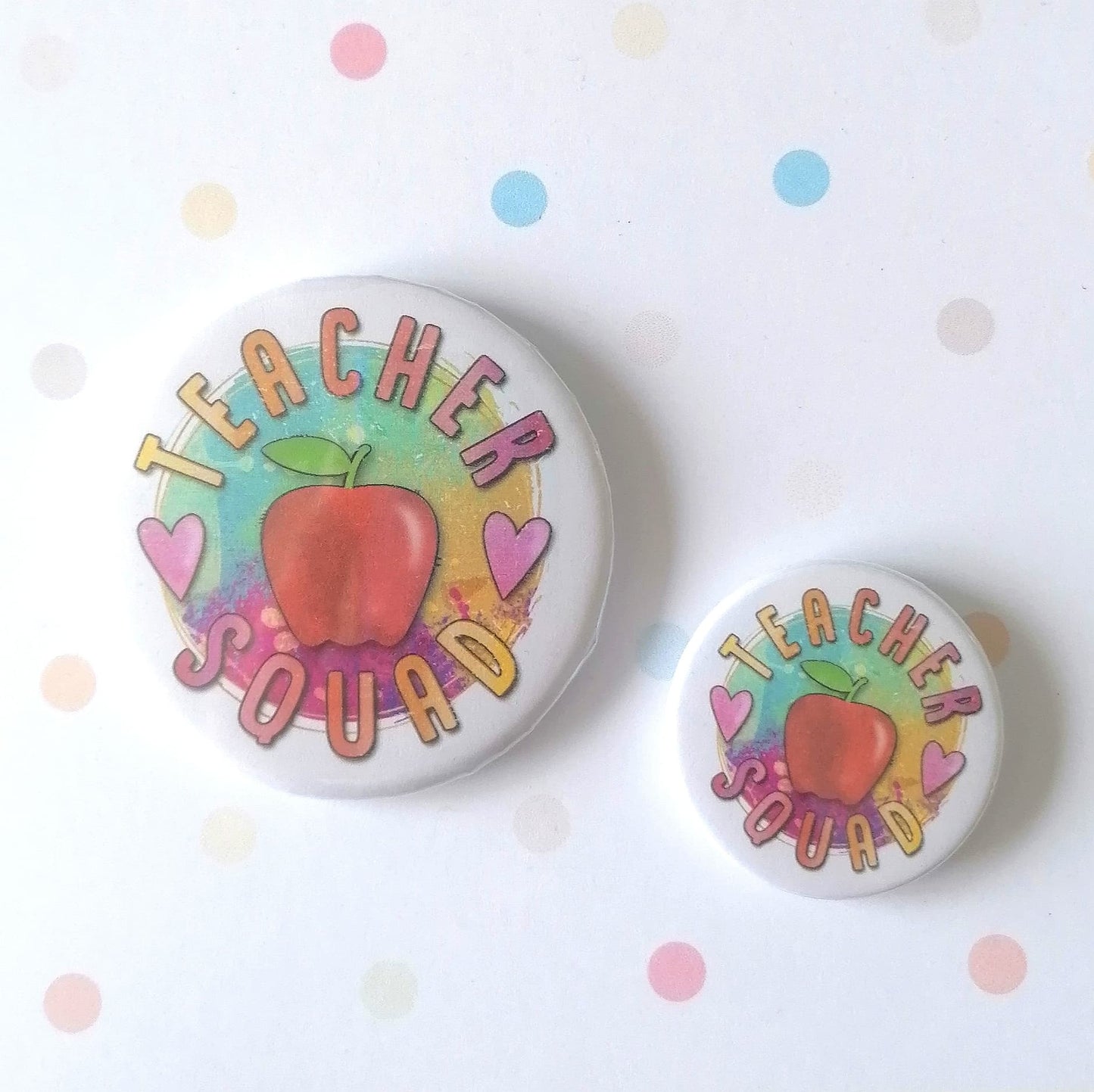 TEACHER SQUAD -  MAGNET/BADGE/KEYRING