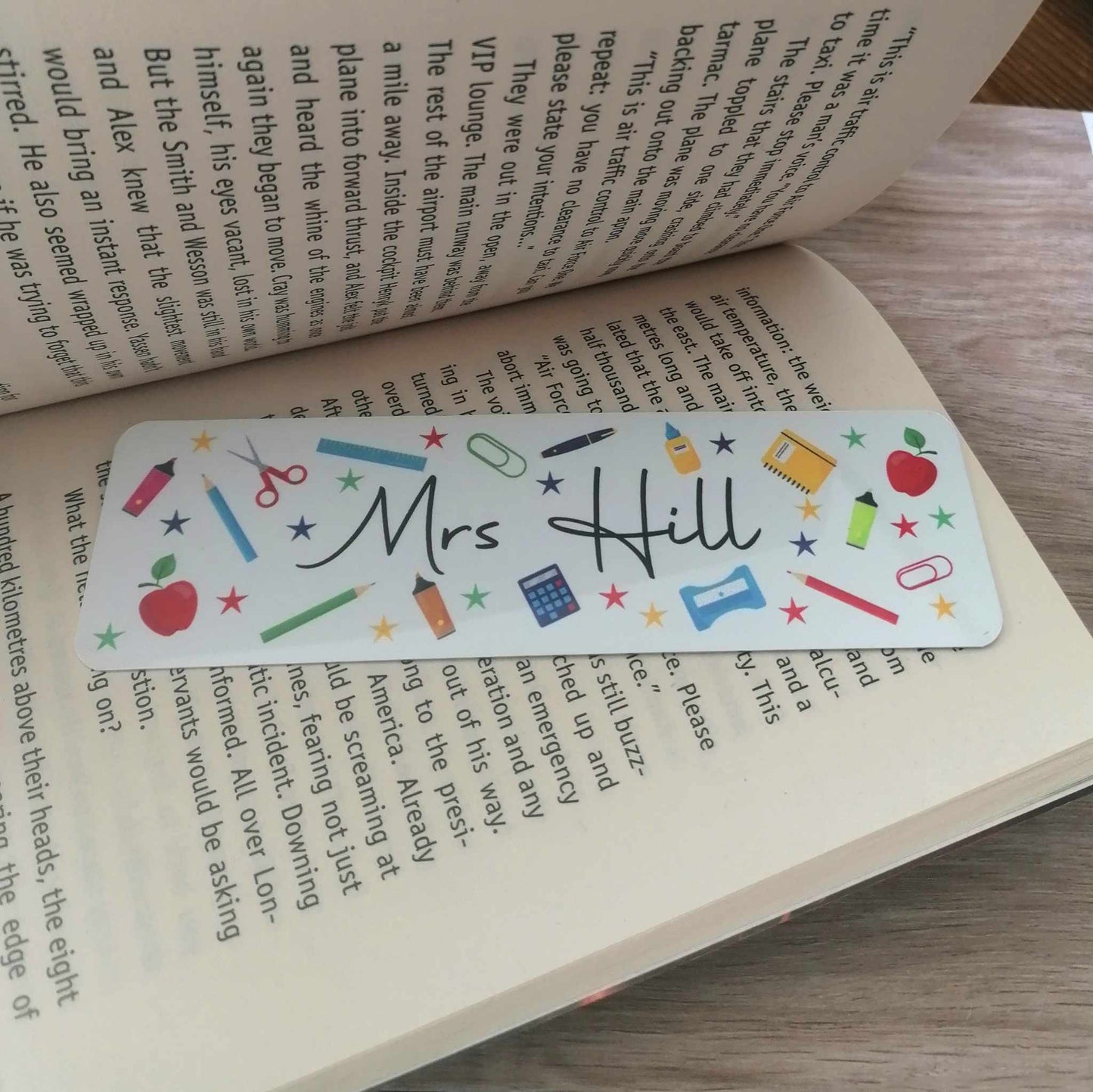 Teacher bookmark - CLASSROOM - personalised