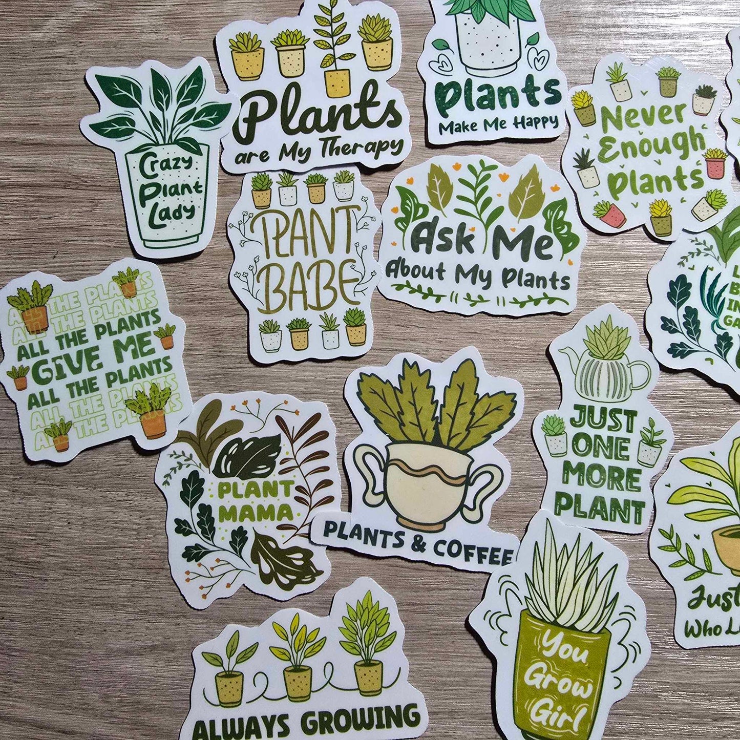 PLANT STICKER SETS  - PLANT LOVER