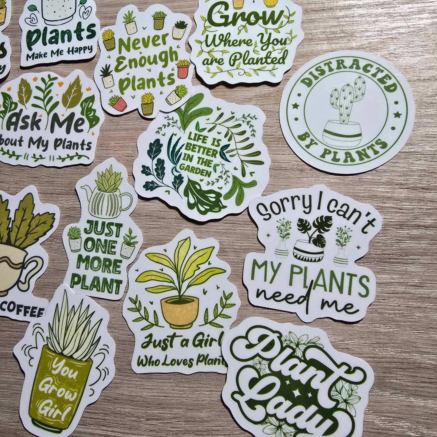 PLANT STICKER SETS  - PLANT LOVER