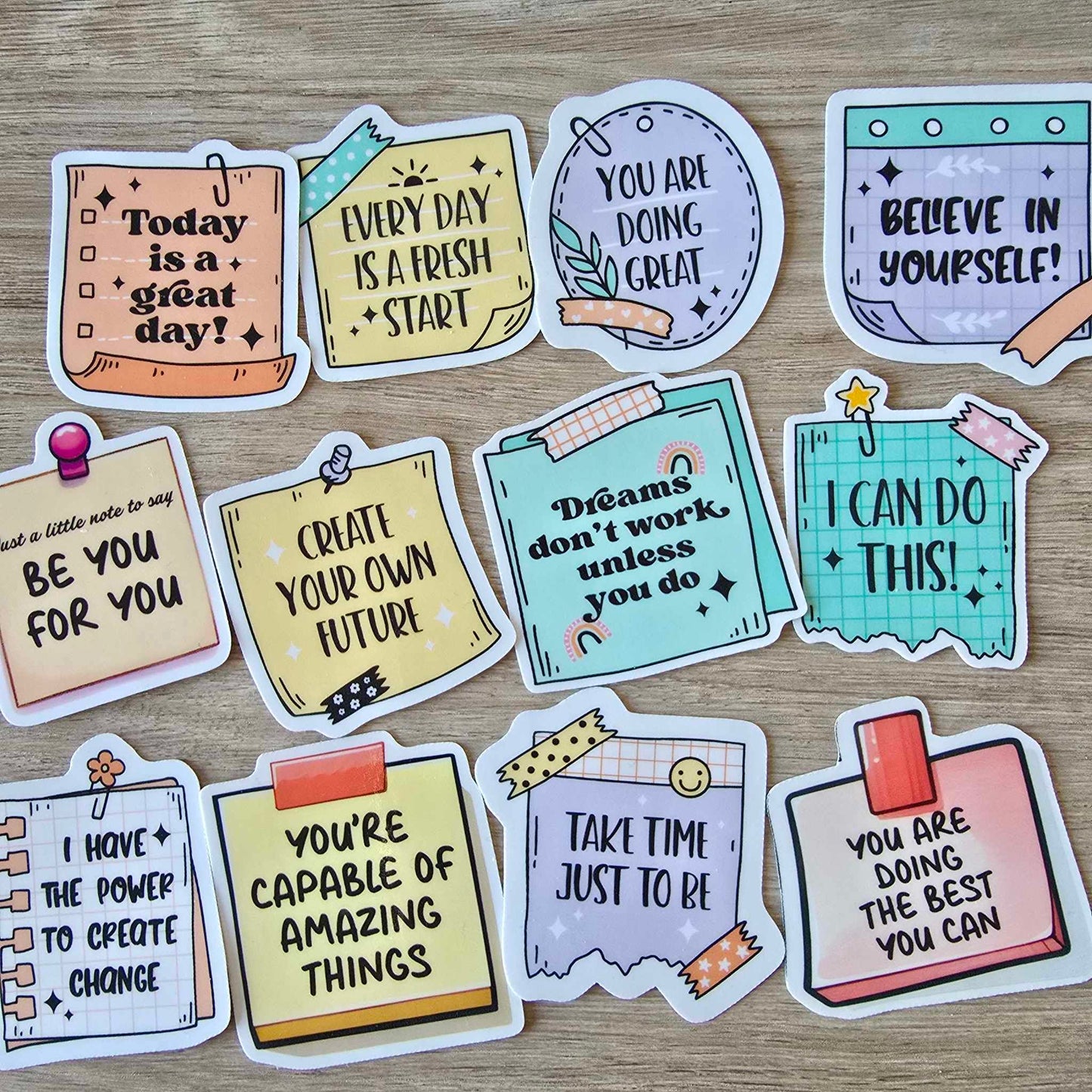 POSITIVE REMINDER/POST IT STICKERS