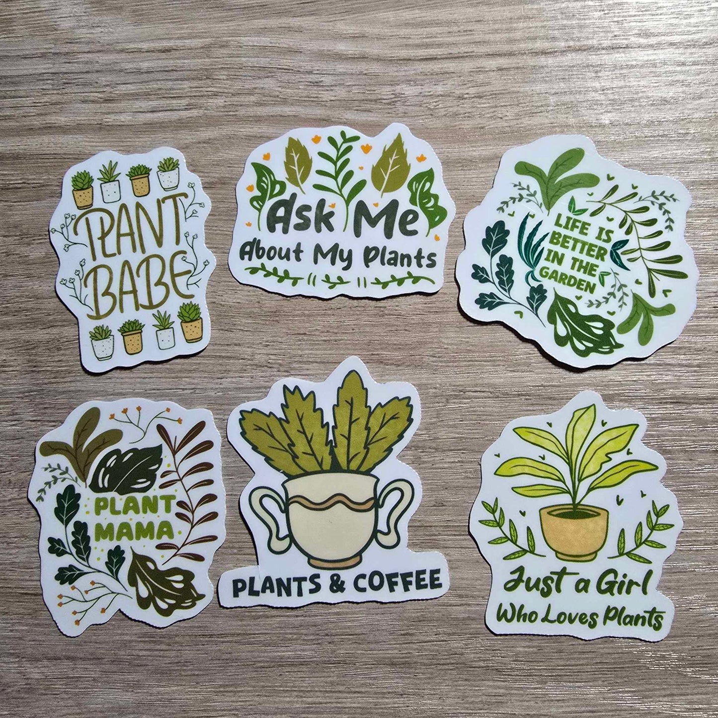 PLANT STICKER SETS  - PLANT LOVER