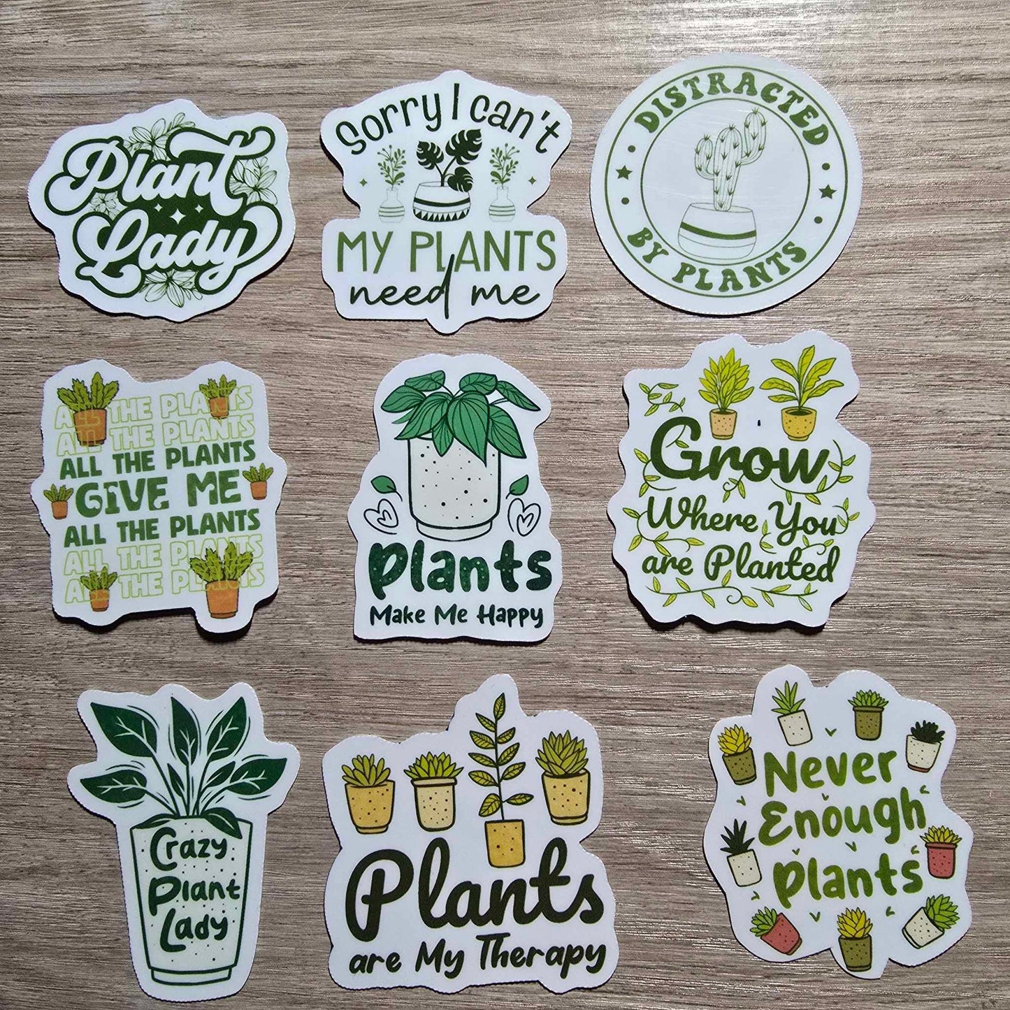 PLANT STICKER SETS  - PLANT LOVER