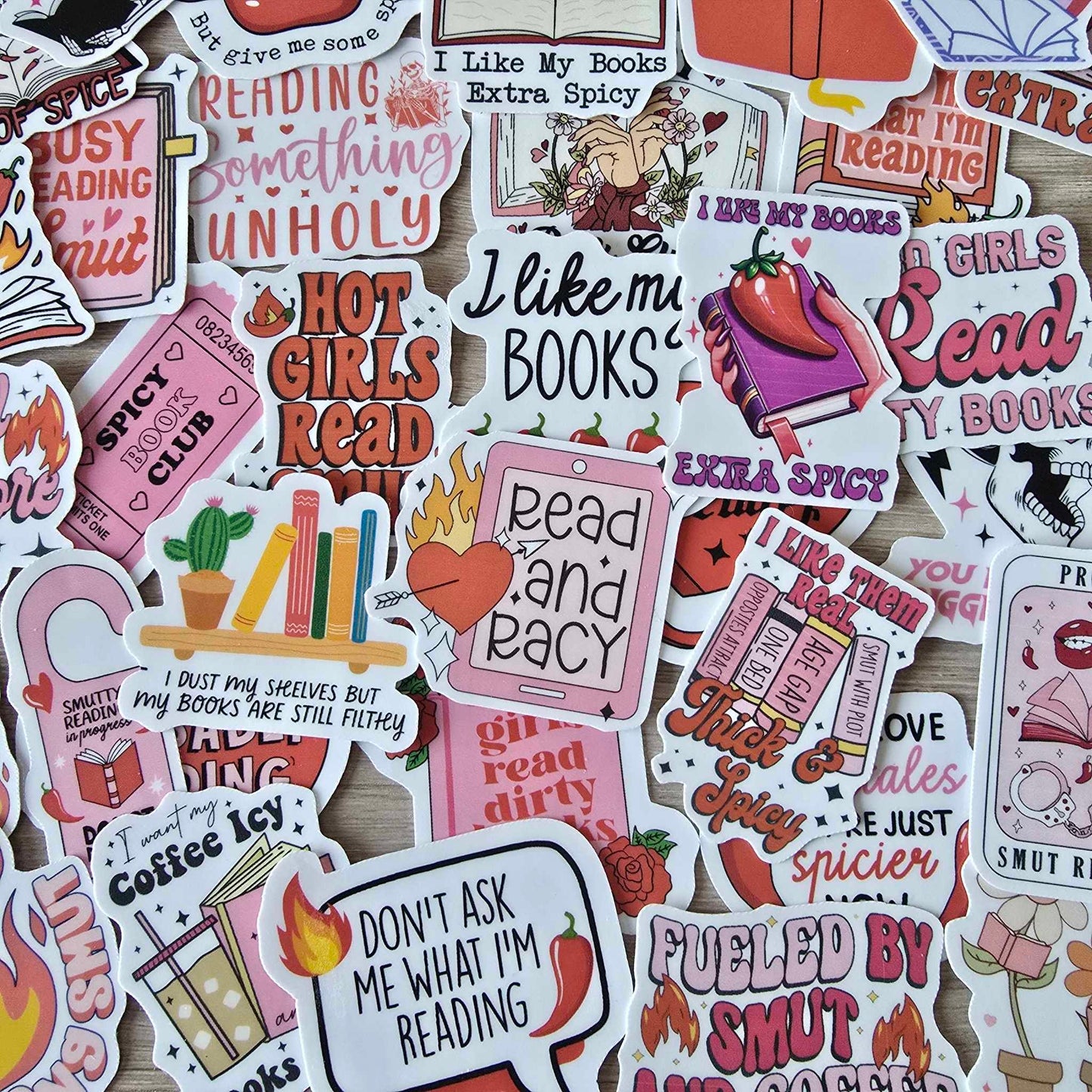 BOOKISH SMUT SPICY STICKERS