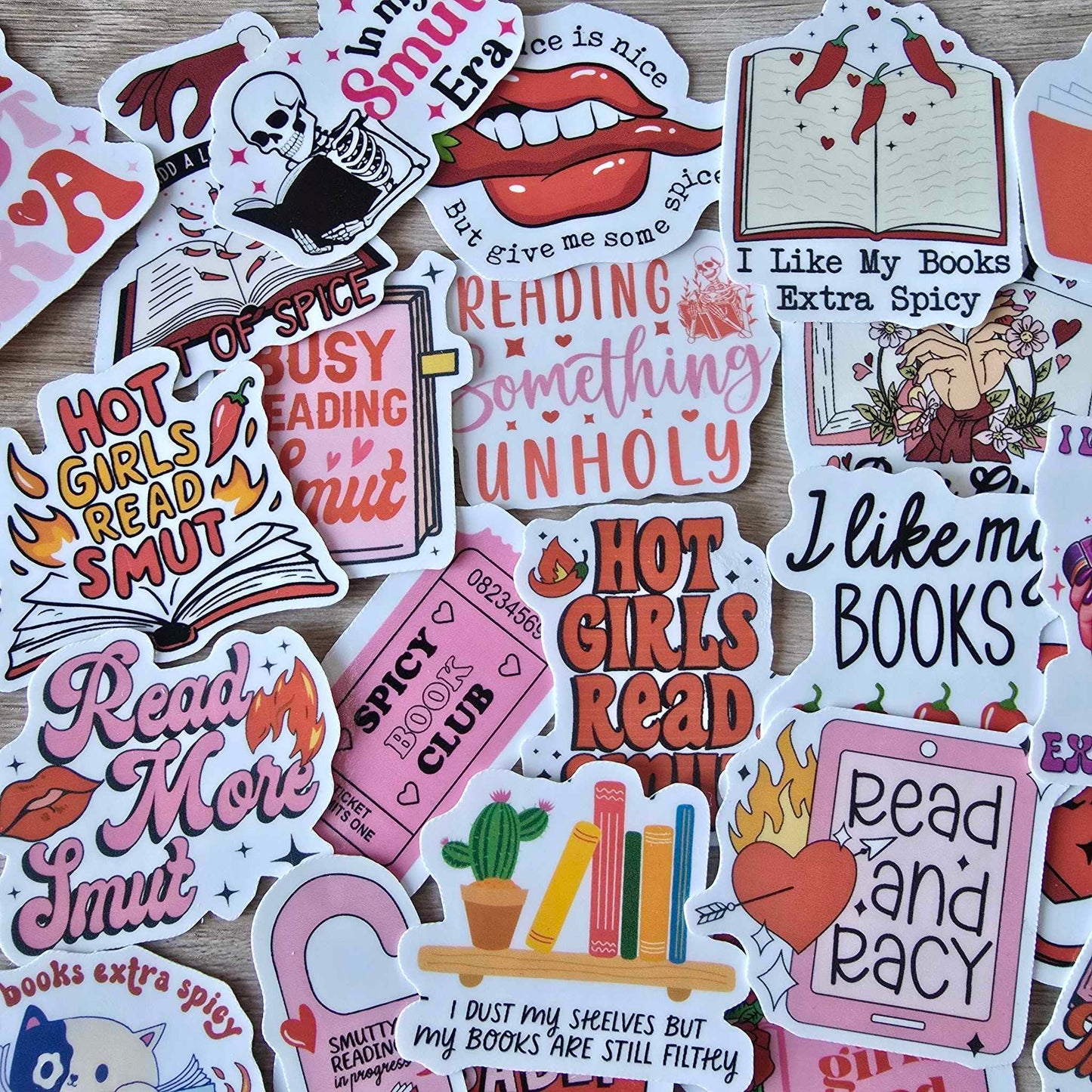 BOOKISH SMUT SPICY STICKERS