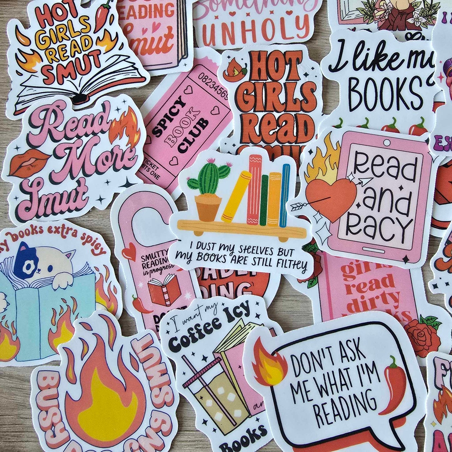 BOOKISH SMUT SPICY STICKERS