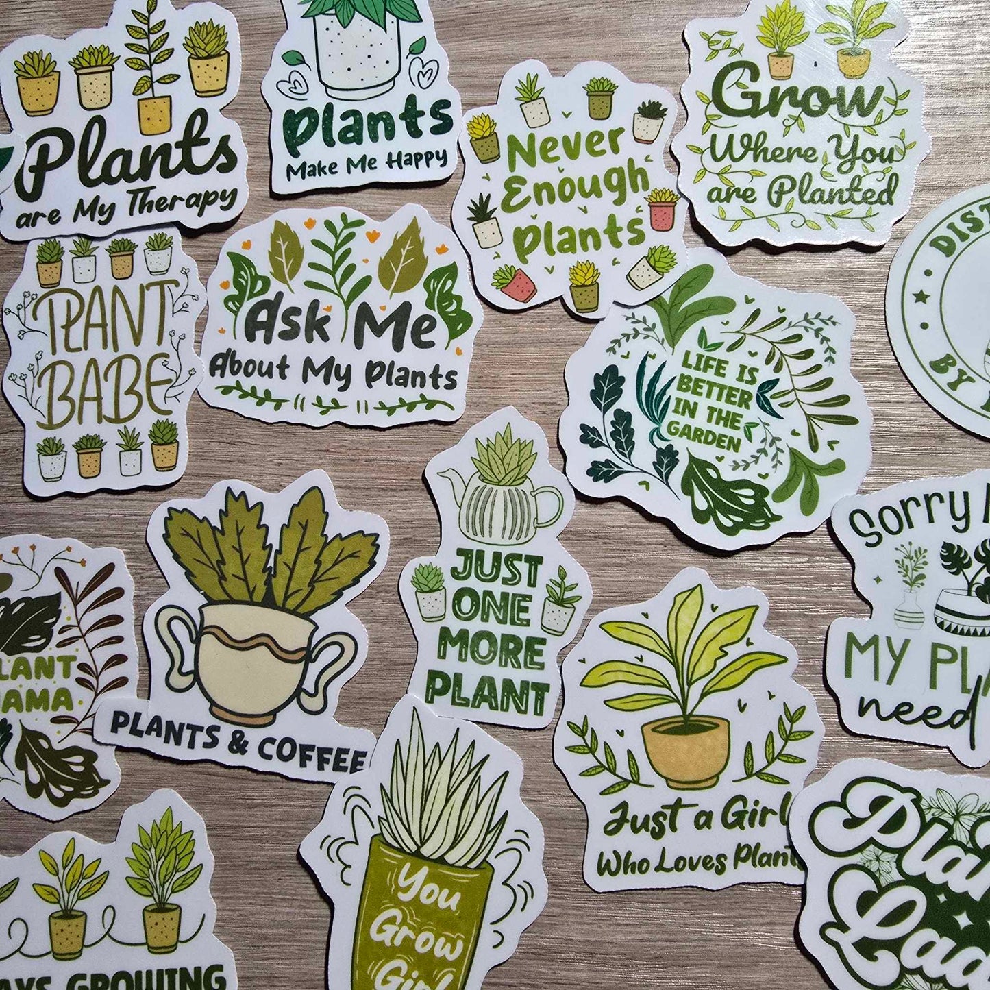 PLANT STICKER SETS  - PLANT LOVER