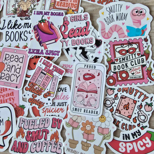 BOOKISH SMUT SPICY STICKERS