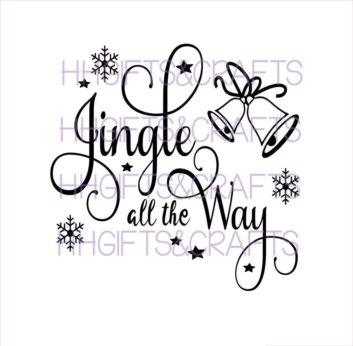 CHR 07 - JINGLE ALL THE WAY - FRAME VINYL