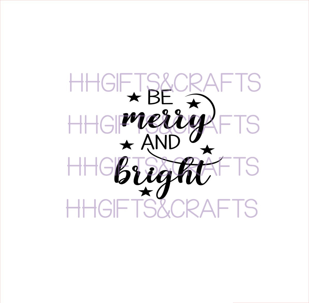 CHR 30 - MERRY AND BRIGHT - SMALL VINYL