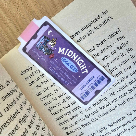 MAGNETIC BOOKMARK - MIDNIGHT BOOKCLUB