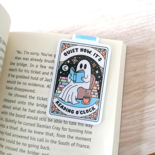 MAGNETIC BOOKMARK - GHOST-QUIET NOW