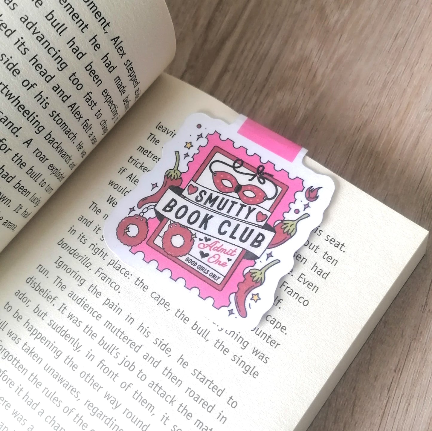 MAGNETIC BOOKMARK - SMUTTY BOOK CLUB