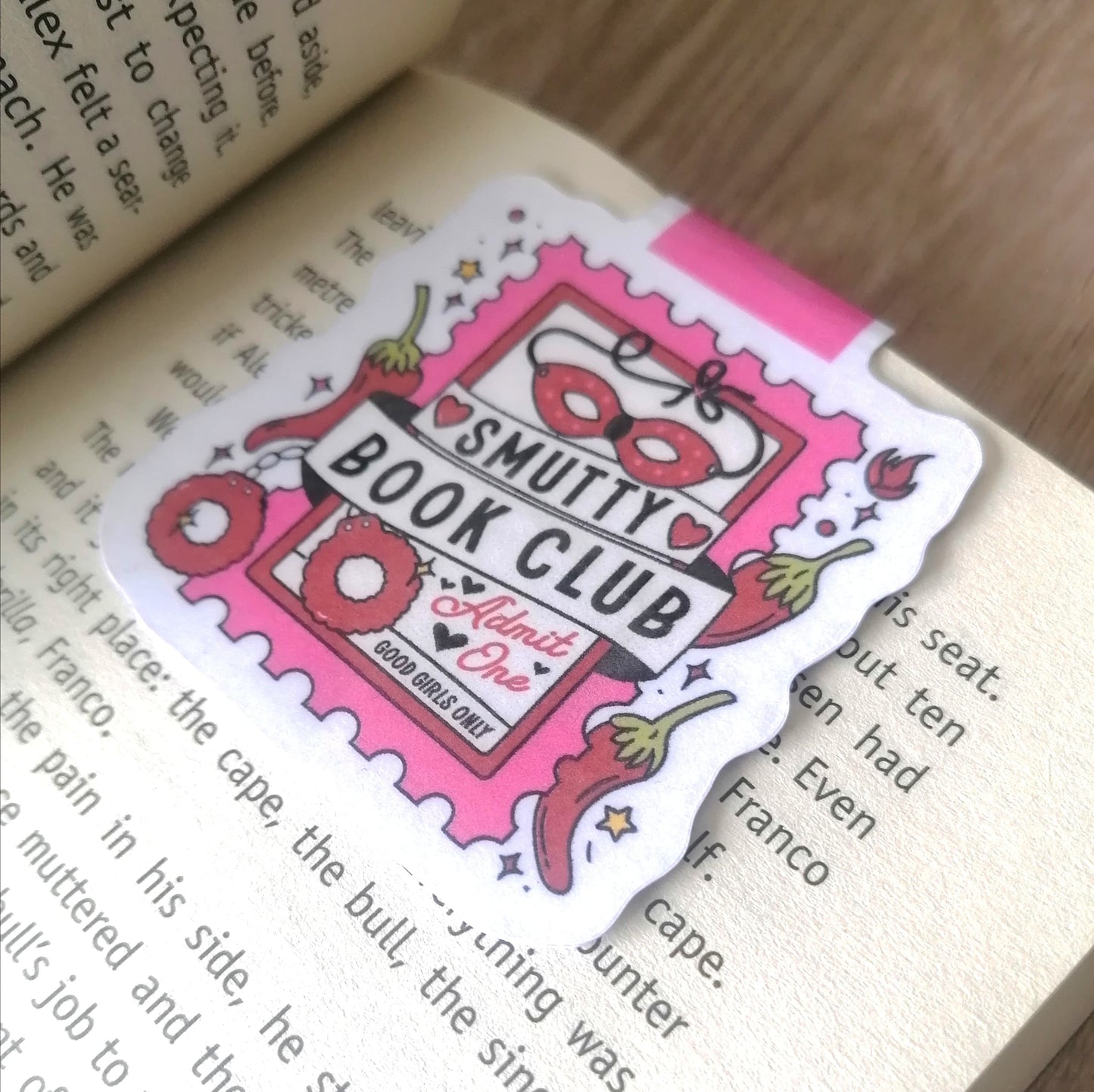 MAGNETIC BOOKMARK - SMUTTY BOOK CLUB