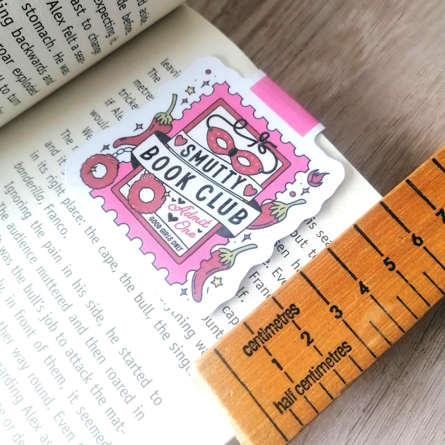 MAGNETIC BOOKMARK - SMUTTY BOOK CLUB