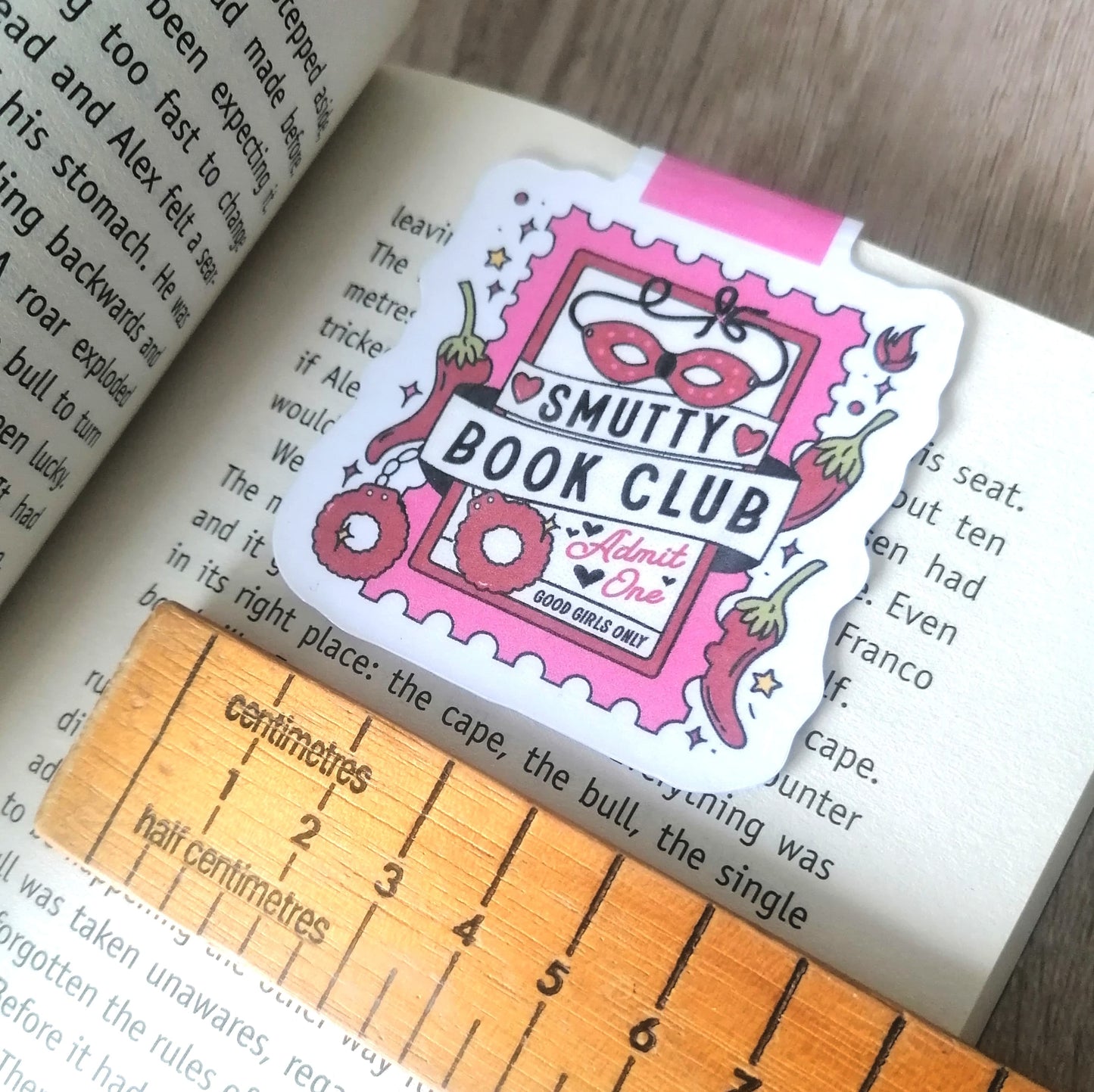 MAGNETIC BOOKMARK - SMUTTY BOOK CLUB