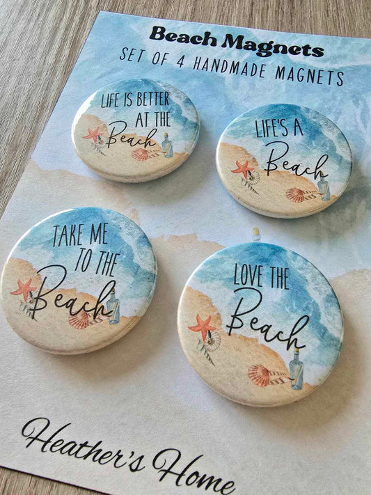 BEACH THEME MINI MAGNET SET