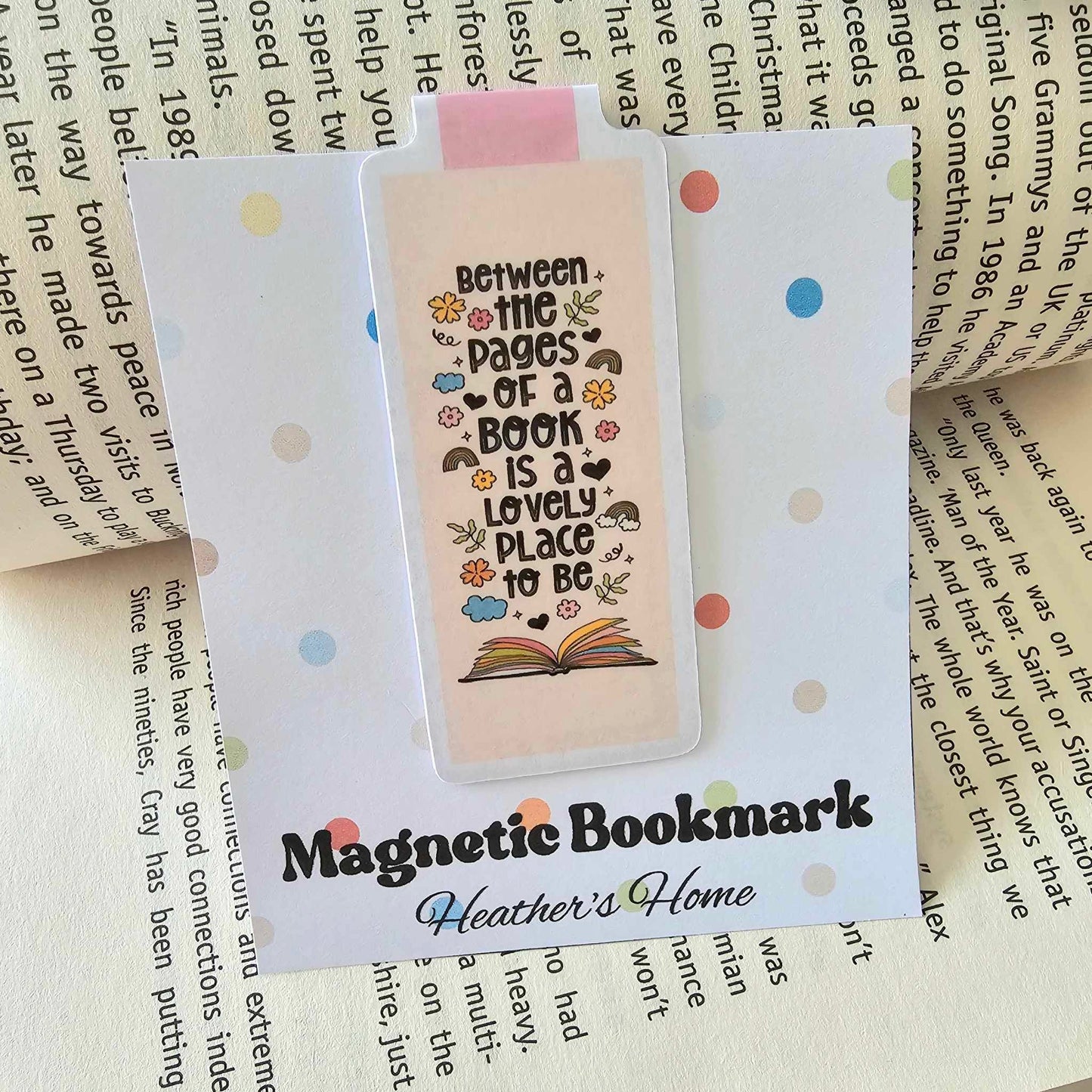 MAGNETIC BOOKMARK - BETWEEN THE PAGES