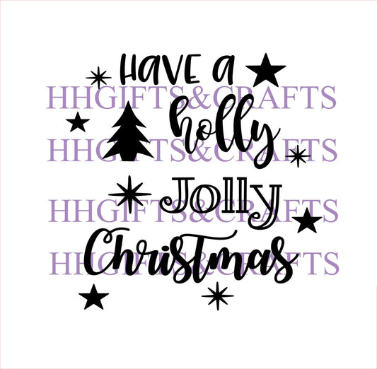 CHR 055 - HOLLY JOLLY XMAS - FRAME VINYL