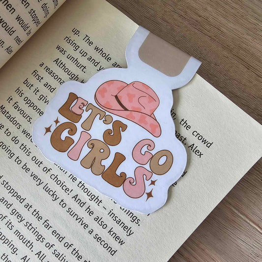 MAGNETIC BOOKMARK - LET'S GO GIRLS