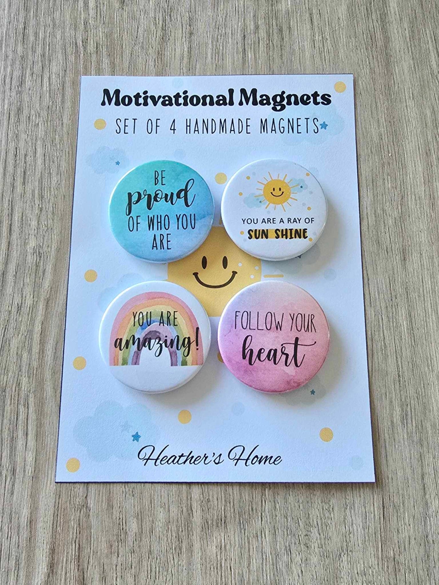 AFFIRMATION QUOTES (DESIGN A) MINI MAGNET SET