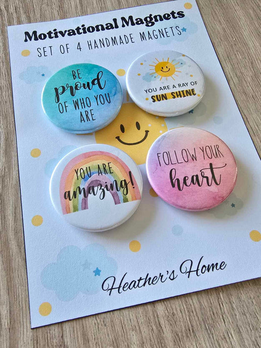 AFFIRMATION QUOTES (DESIGN A) MINI MAGNET SET