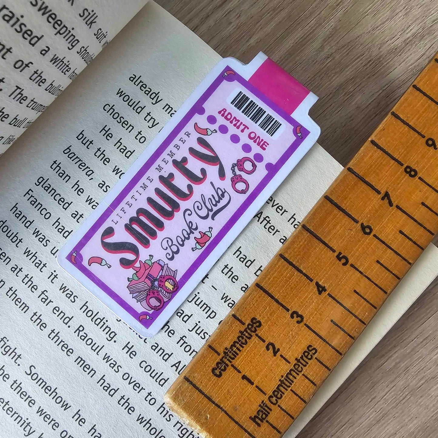 MAGNETIC BOOKMARK - SMUTTY BOOK CLUB