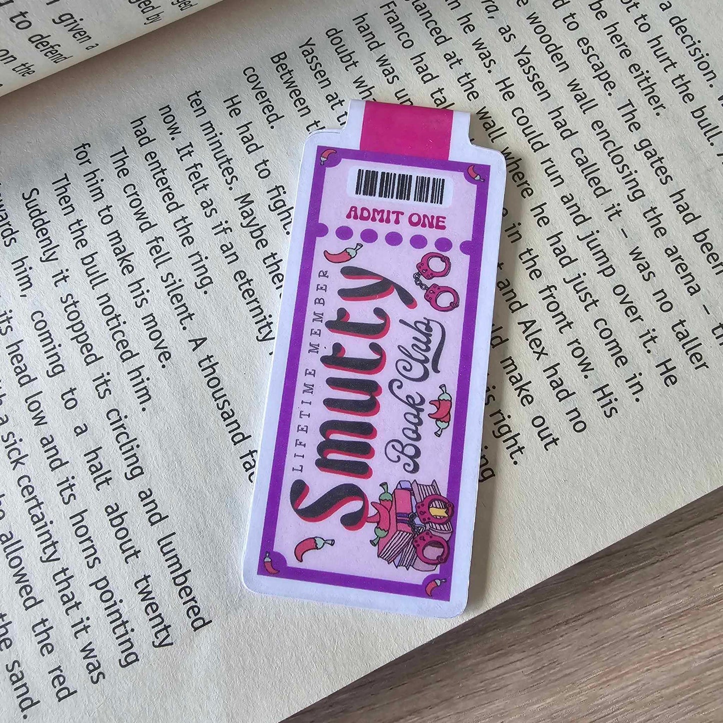 MAGNETIC BOOKMARK - SMUTTY BOOK CLUB