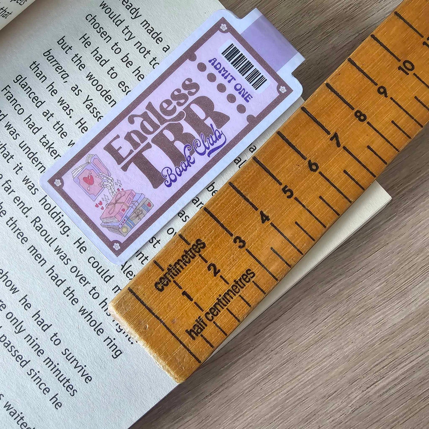 MAGNETIC BOOKMARK - ENDLESS TBR