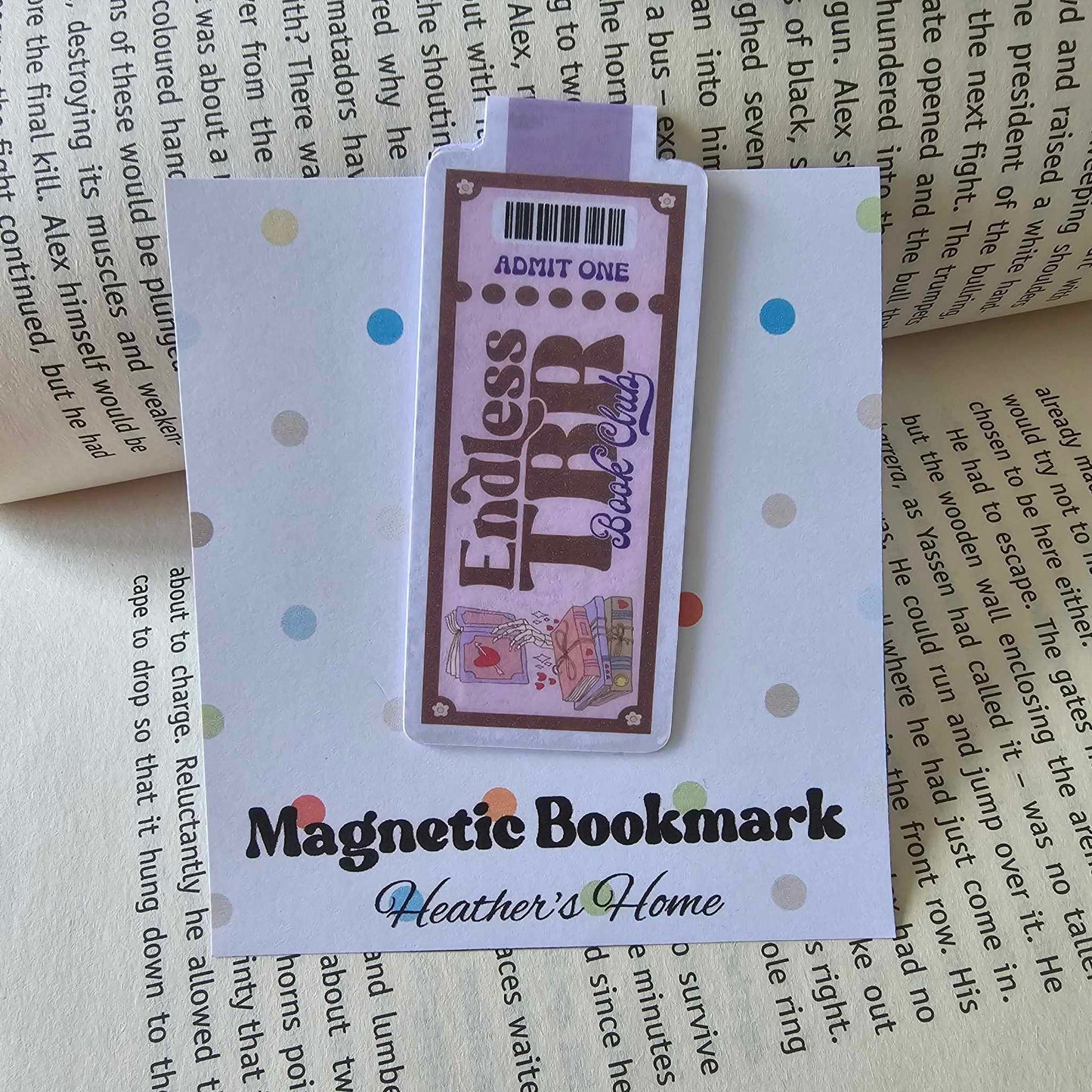 MAGNETIC BOOKMARK - ENDLESS TBR