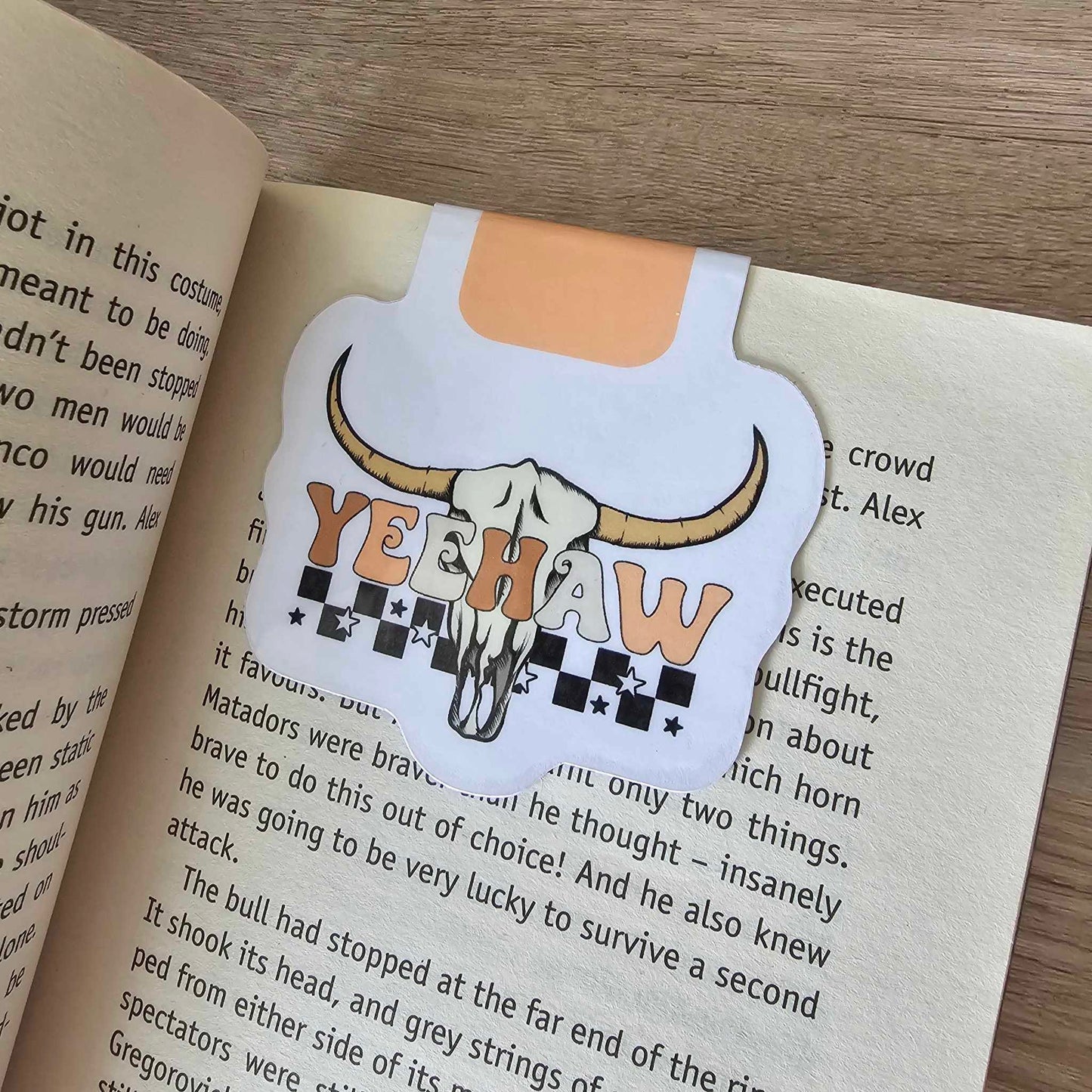 MAGNETIC BOOKMARK - YEEHAW