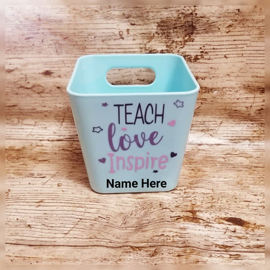 teacher pencil pot gift pencil accessory pot gift personalised gift