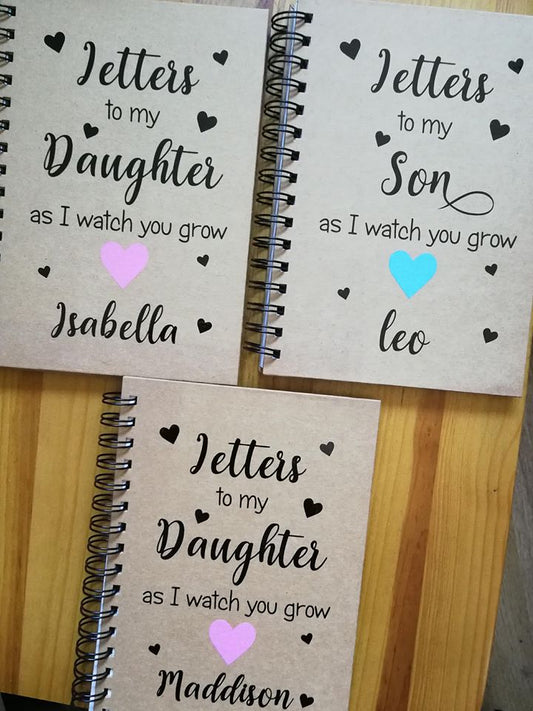 Letters to my son notebook