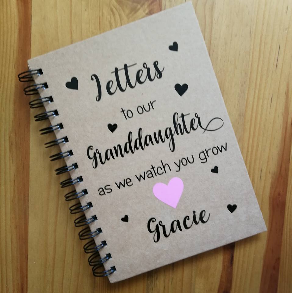 letters to our granddaughter a5 notebook