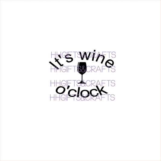 AL06 - IT'S WINE O'CLOCK - SMALL VINYL