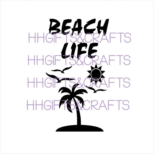 BB01- BEACH LIFE - BOTTLE VINYL