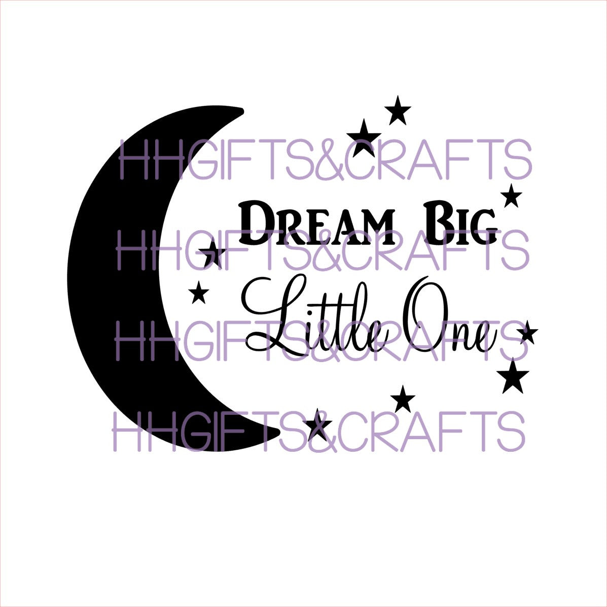 CB04 - DREAM BIG (design 1) - FRAME VINYL