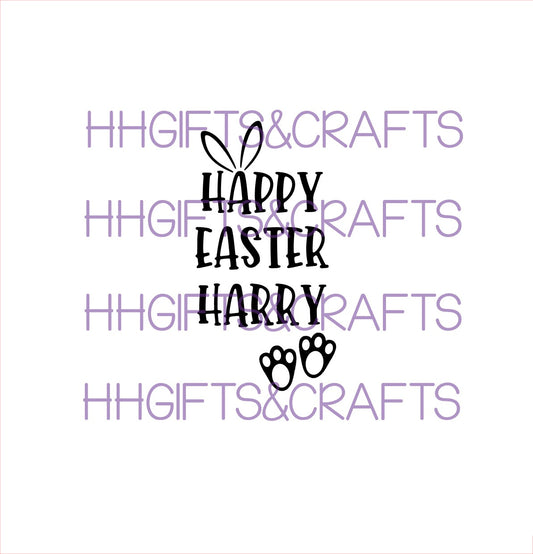 ET10 - PERSONALISED EASTER TREATS design 2 SMALL VINYL