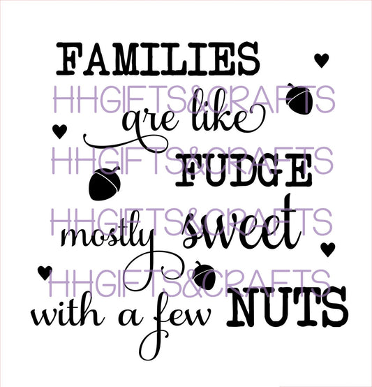 FAM05 - FAMILIES ARE LIKE FUDGE - FRAME VINYL