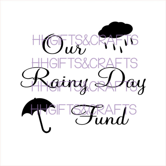 FD02 - FUND VINYL - FRAME - RAINY DAY (design 1)