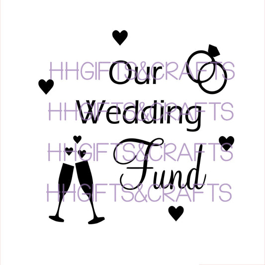 FD04 - FUND VINYL - FRAME - WEDDING (design 2)