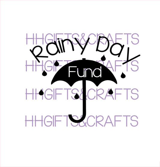 FD37 - FUND VINYL - FRAME - RAINY DAY (design 2)