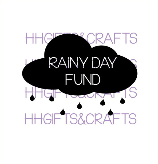 FD38 - FUND VINYL - FRAME - RAINY DAY (design 3)