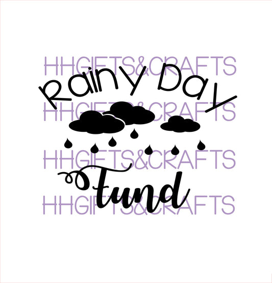 FD39 - FUND VINYL - FRAME - RAINY DAY (design 4)