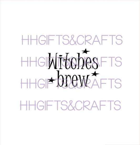 HAL04 - WITCHES BREW (DESIGN 1) - SMALL VINYL