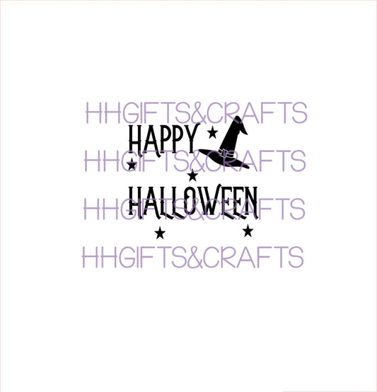 HAL10 - HAPPY HALLOWEEN (DESIGN 5)- SMALL VINYLS