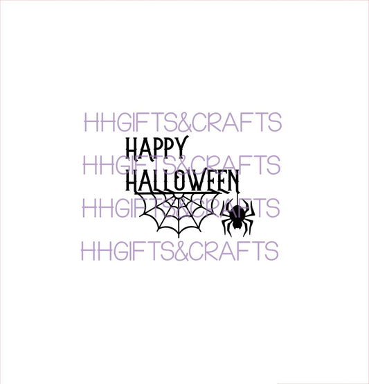 HAL12 - HAPPY HALLOWEEN (DESIGN 7)- SMALL VINYLS