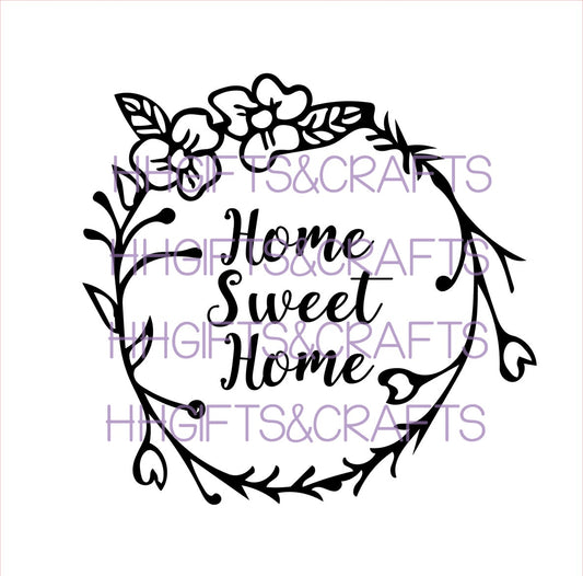 HM03 - Home sweet home design 2 - FRAME VINYL