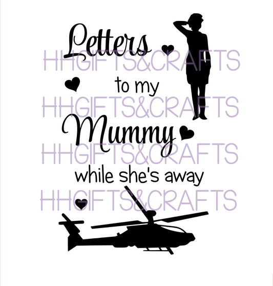 NB06 - LETTERS TO MY MUM/DAD WHILE THEY ARE AWAY - FORCES PARENT