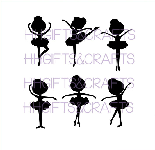 TH01 - Set of 6 - Ballerina